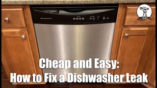 Easy Fix: How to Fix a Leaking Dishwasher