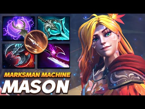 Mason Windranger Marksman Machine - Dota 2 Pro Gameplay [Watch & Learn]
