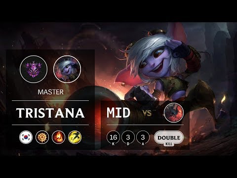 Tristana Mid vs Aatrox - KR Master Patch 9.16
