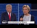 The Second 2016 Presidential Debate In 3 Minutes