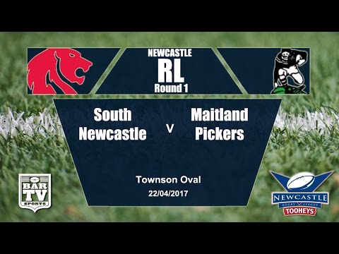 2017 Newcastle RL Round 1 - 1st Grade - South Newcastle Vs Maitland Pickers