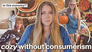 consumerism has taken over fall 🍂 ☕️ 🍁🕯️ (here’s what to do instead)