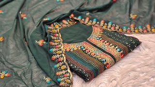 এমন classy ডিজাইন দেখলে চোখ সরানো যায় না 😍 latest beautiful designer delhi boutique four-pis 🎊 Offer