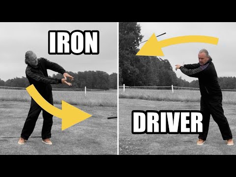 The simple push. Driver vs Iron...