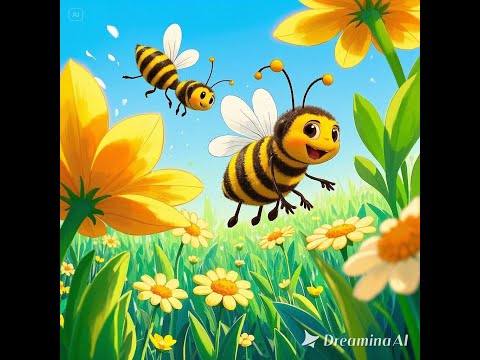 The Busy Bees Boogie - A buzzing anthem about hardworking bees collecting nectar. #cartoon #kids