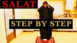 This is how to pray Salat in islam step by step | how women pray in Islam | Correct way to pray fajr