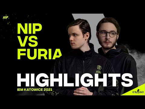 NINJAS IN PYJAMAS vs. FURIA - Highlights | IEM KATOWICE 2021 - GROUPS