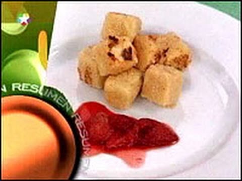 ¿Qué comemos hoy? - Receta: Queso empanado con almendras