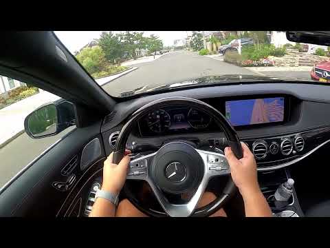 The BEST Luxury V8 Sedan? Mercedes Benz S560 - POV Review