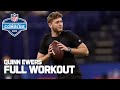 Quinn Ewers 2025 NFL Scouting Combine Workout