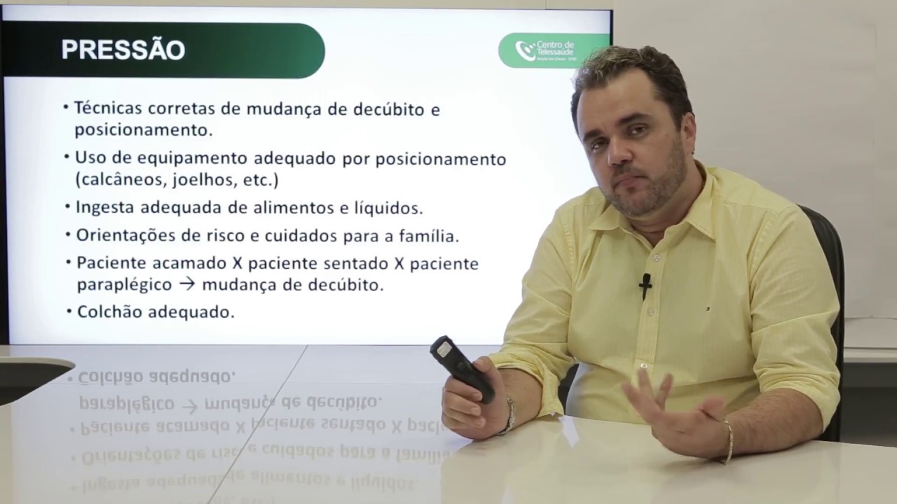 Prevenção de úlceras por pressão e cuidados com a pele