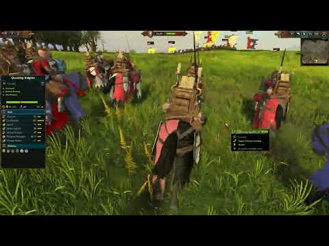 Total War Warhammer III King Louen sword of Couronne battle 4k
