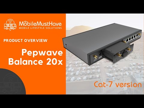 Peplink Pepwave Balance 20x CAT 7 Version with Improved Functionality