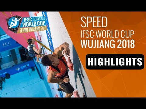 IFSC Climbing World Cup - Wujiang 2018 - Lead/Speed - Highlights
