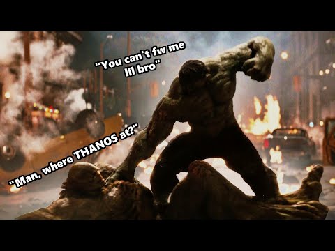 When the REAL INCREDIBLE HULK ASSERTED his DOMINANCE over ABOMINATION