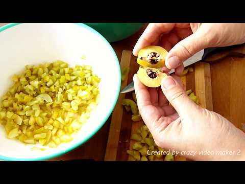 Jak zrobić sok z pigwy lub pigwowca japońskiego