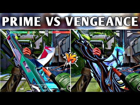 Prime Vandal VS GAIA'S VENGEANCE Vandal Comparison || Which One Is The Best Vandal Skin In Valorant