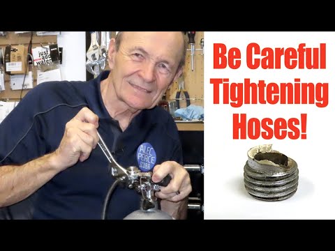 Be Careful Tightening Hoses! - Scuba Tech Tips: S13E09