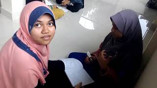 Suasana Belajar Mandiri Menjelang Ujian Semester