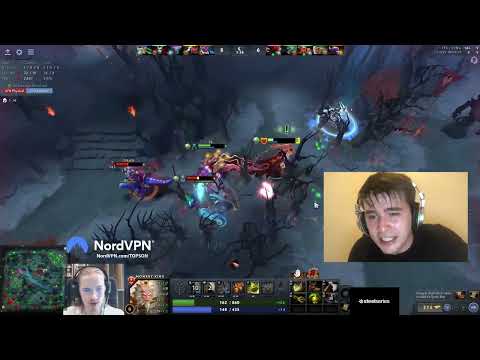 the usual 4 man mid gank on godson