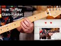 'Glam-Racket' The Fall Guitar & Bass Lesson