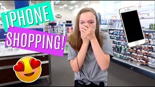 SHATTERED HER iPHONE! SHOPPING FOR NEW iPHONES!