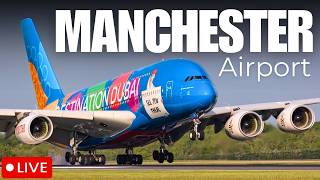 🔴 LIVE Manchester Airport Plane Spotting 🛫