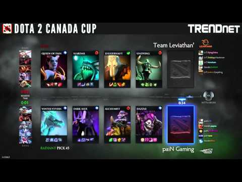 Leviathan vs paiN - Dota 2 CanadaCup - Maut & Purge