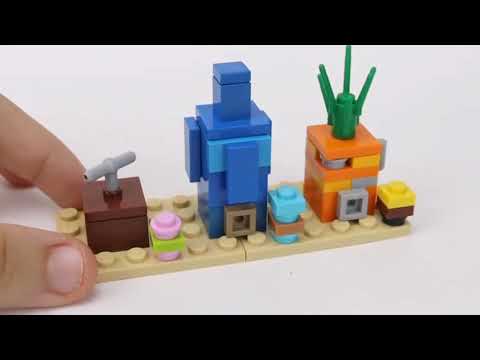 Lego Mini SpongeBob's House - Tutorial