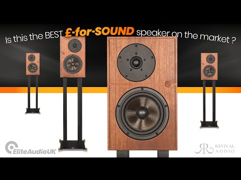 Revival Audio Atalante 3: Compact Stand Mount Speakers with Massive Sound!