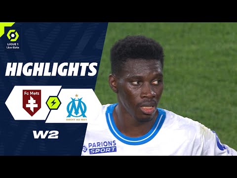 FC METZ - OLYMPIQUE DE MARSEILLE (2 - 2) - Highlights - (FCM - OM) / 2023-2024