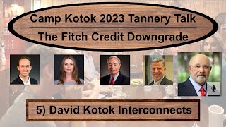 Camp Kotok 2023: David R. Kotok on the Fitch Downgrade