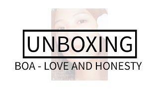 BoA - Love and Honesty Album Unboxing