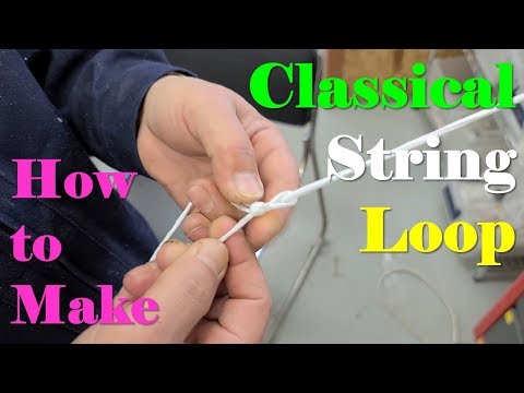 Making Classical String Loop for Traditional Korean Bow!!