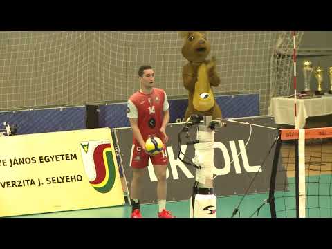 SZLOVÁK FÉRFI RÖPLABDA EXTRALIGA-DÖNTŐ 4. MECCS: KOMÁROM-SÁROSEPERJES 3:2/4:0 (5. JÁTSZMA - 15:9)