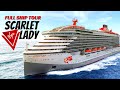 Virgin Scarlet Lady | Full Walkthrough Ship Tour & Review 4K | Virgin Voyages 2021