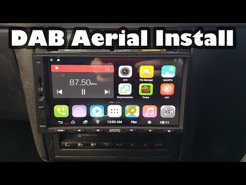 how to Install DAB in a car