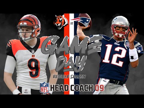 Season 9 | Bengals vs. Patriots | EP. 198 | NFL HEAD COACH '09