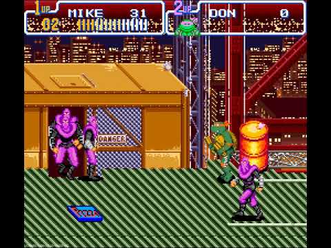 Teenage Mutant Ninja Turtles IV: Turtles in Time (SNES)