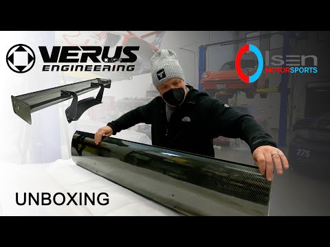 Verus Engineering Swan Neck Wing Unboxing!!