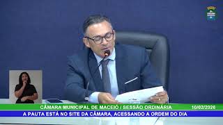 SESSÃO ORDINÁRIA   10/02/2026