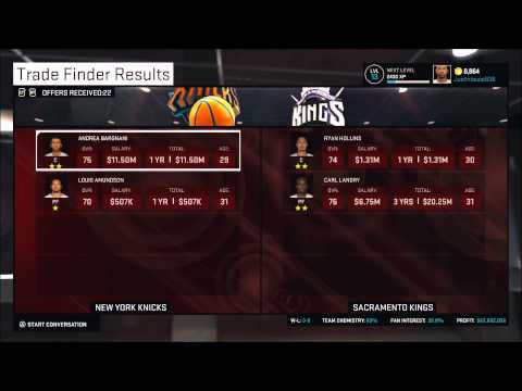 Nba2k15 mygm- knicks mygm #1