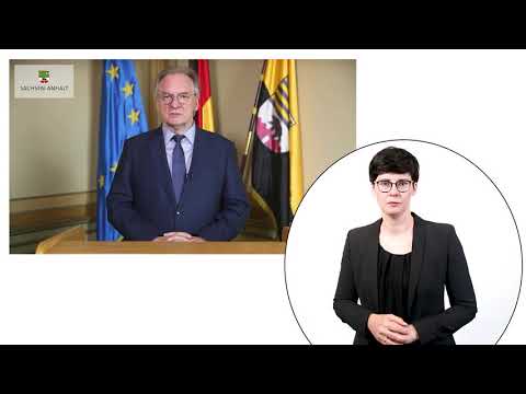 In Gebärdensprache: Videobotschaft des Ministerpräsidenten vom 17. April 2020