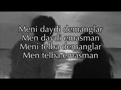 G'aybulla Tursunov - DAYDI (Lyrics video) #tekst #karaoke 