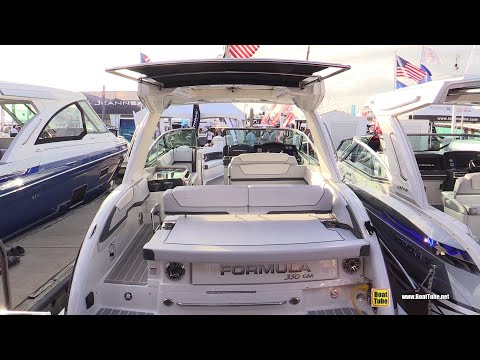 2022 Formula 350 CBR Motor Boat - Walkaround Tour - 2021 Fort Lauderdale Boat Show