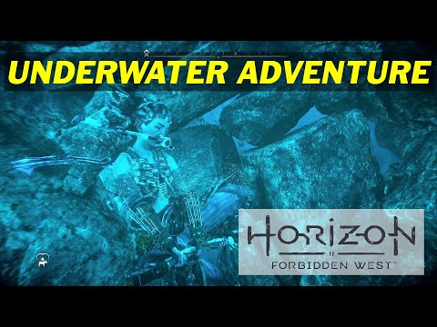 How to Find All Greenshine in Daunt West Sunken Cavern (Horizon Forbidden West Guide) PS5