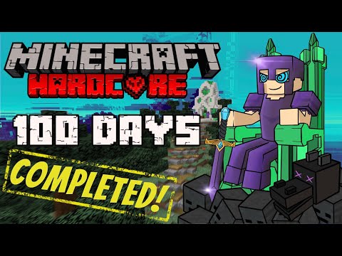 I Did EVERYTHING in 100 Days of Hardcore Minecraft