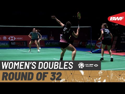 YONEX All England Open 2022 | Busch/Schulz (DEN) vs Birch/Pugh (ENG) | Round of 32