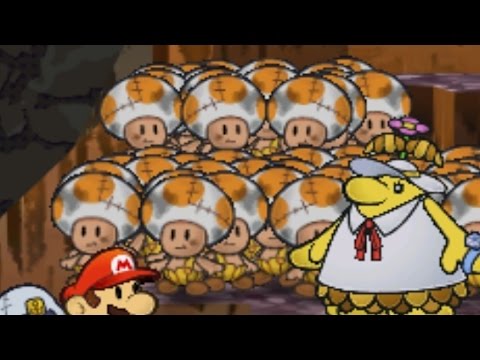 Paper Mario Thousand Year Door Part 56 - Waves of Toads