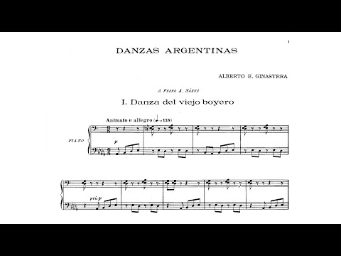Ginastera: Danzas Argentinas, Op. 2: I-III (Argerich)